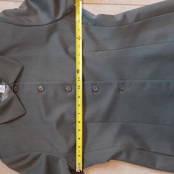 Vintage Evan Picone Green Suit Jacket Size 10 - Picture 7 of 9